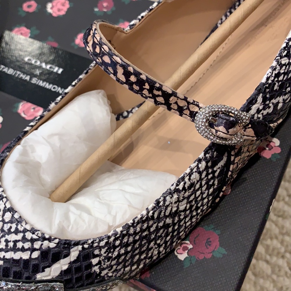 Coach x Tabitha Simmons Harriette Mary Jane Flats - Picture 7 of 9